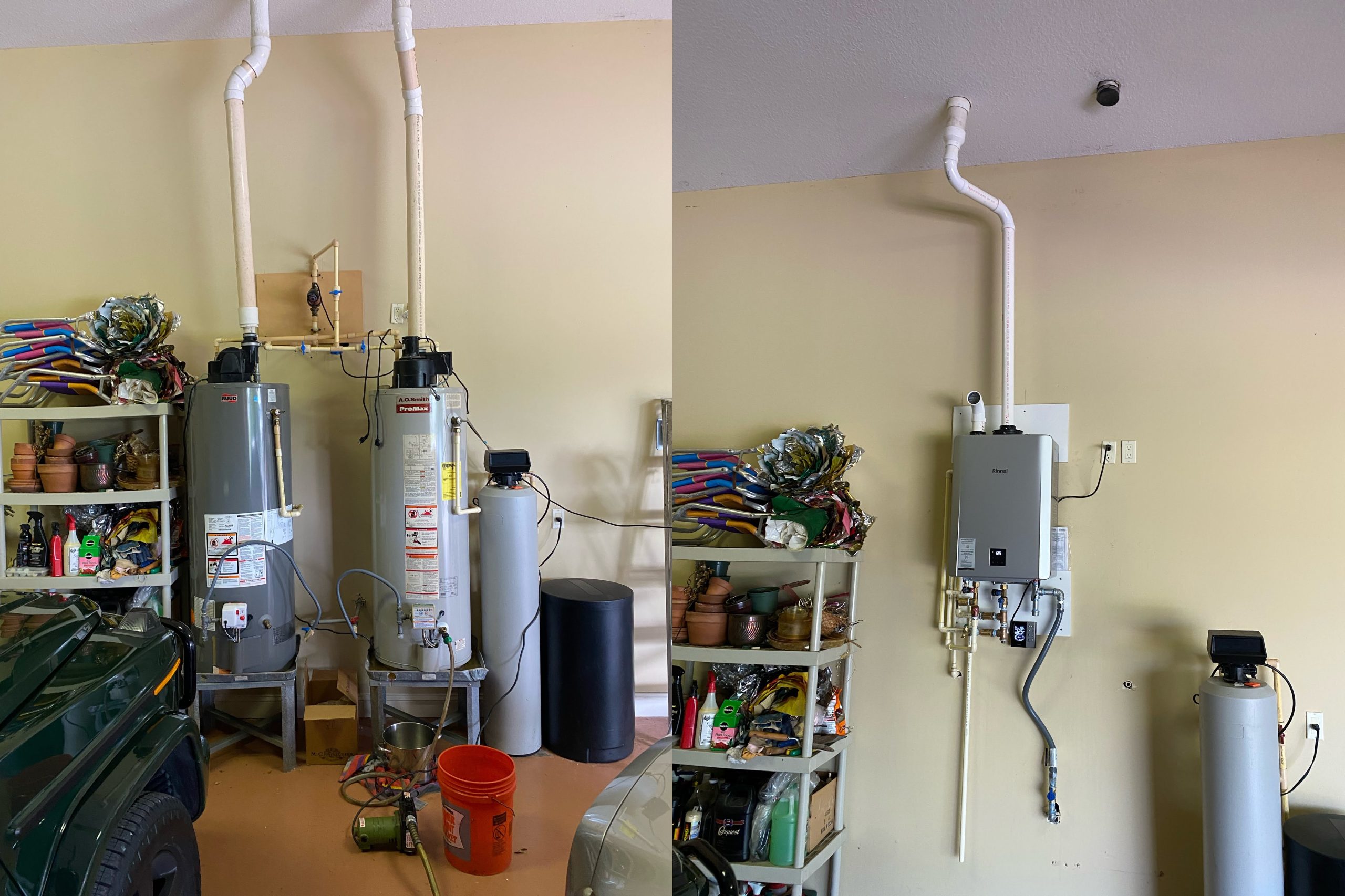 Tank to Tankless Water Heater Swap out